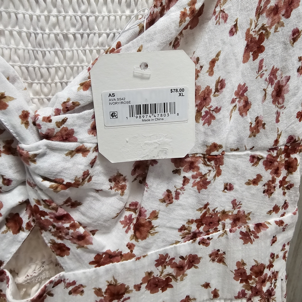 Altar'd State Floral Smocked Dress - Picture 6 of 6